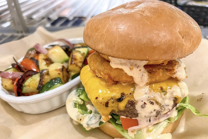 A taste of tradition: The Gerard’s Tavern Burger, a must-try in Bowling Green.