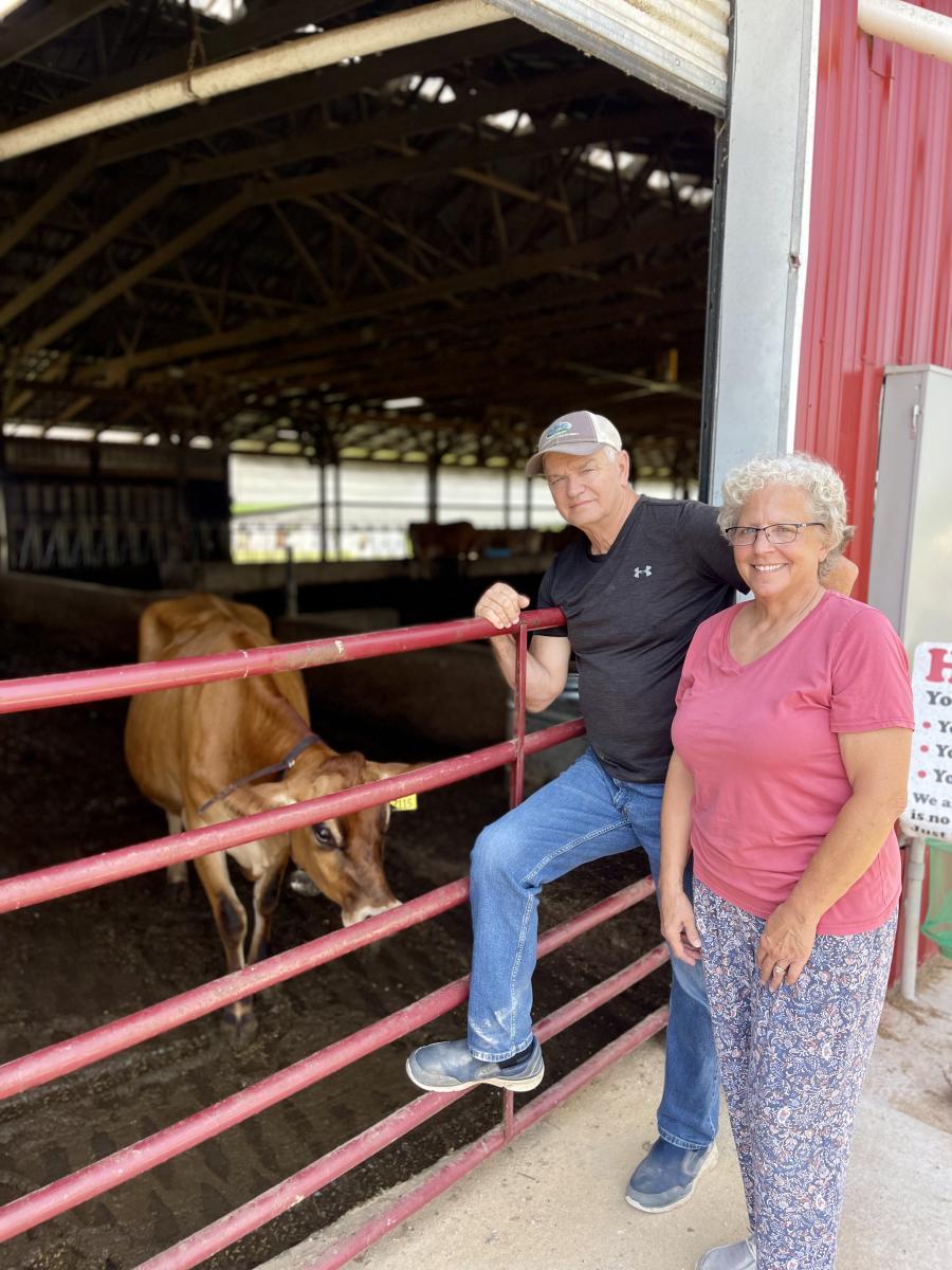 Modern farming techniques at Chaney's Dairy Farm showcase innovation in agriculture.